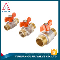 TMOK TK-5005 Brass Ball Valve BSPP Thread CW17n Ball Valve with Aluminum Butterfly Handle/T Handle Water Control Valve